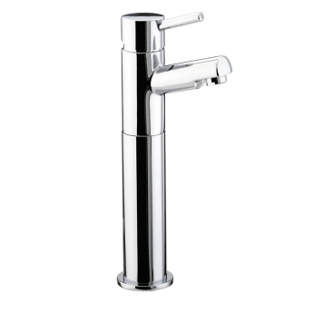 Bristan Prism Tall Basin Mixer Tap without Waste - Chrome Plated | Product Image