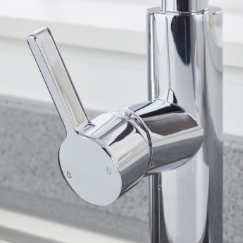 Bristan Profile Kitchen Sink Mixer Tap with Pull-Out Extending Hose - Chrome