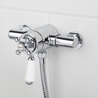 Bristan Regency Dual Exposed Mixer Shower with Shower Kit | Product Image
