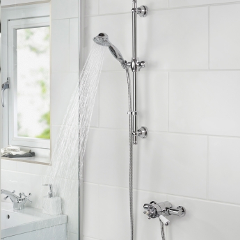 Bristan Regency Dual Exposed Mixer Shower with Shower Kit | Product Image