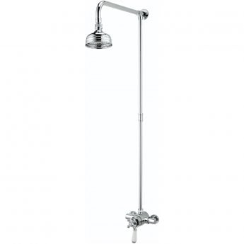 Bristan Regency Dual Exposed Mixer Shower with Shower Kit and Fixed Head