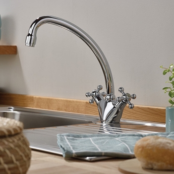 Bristan Regency Easyfit Kitchen Sink Mixer Tap - Chrome | Product Image