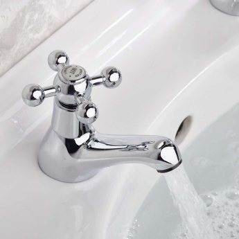 Bristan Regency Basin Taps - Chrome Plated | Product Image