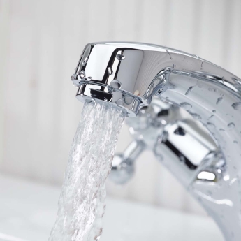 Bristan Regency Mono Basin Mixer Tap with Pop Up Waste - Chrome | Product Image