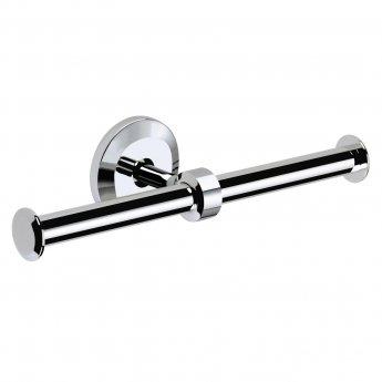 Bristan Solo Double Toilet Roll Holder - Chrome Plated