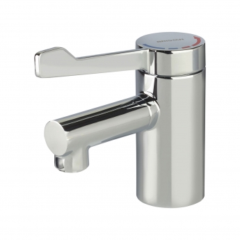 Bristan Solo2 Basin Mixer Tap with Long Lever and Copper Tails - No Waste
