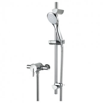 Bristan Sonique Sequential Exposed Mixer Shower with Shower Kit