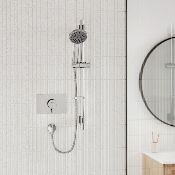 Bristan Sonique3 Thermostatic Concealed Mixer Shower with Shower Kit - Chrome