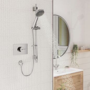 Bristan Sonique3 Thermostatic Concealed Mixer Shower with Shower Kit - Chrome