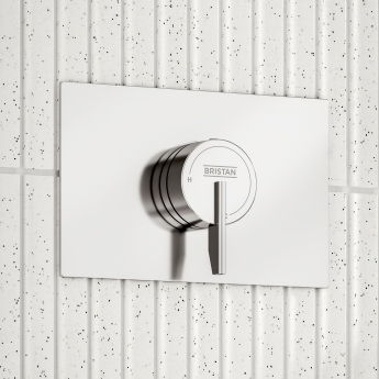 Bristan Sonique3 Thermostatic Concealed Mixer Shower with Shower Kit - Chrome