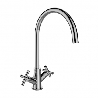 Bristan Tangerine EasyFit Mono Kitchen Sink Mixer Tap Dual Handle - Chrome
