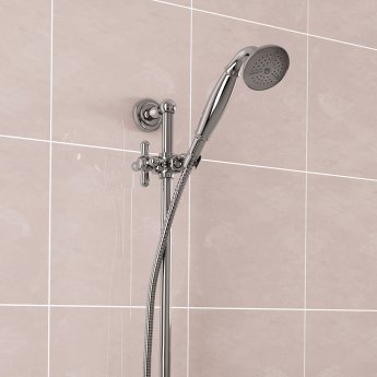 Bristan Traditional Deluxe Shower Kit - Chrome