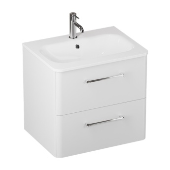 Britton Camberwell 600mm Wall Hung Vanity Unit with Cast Marble Basin | Product Image