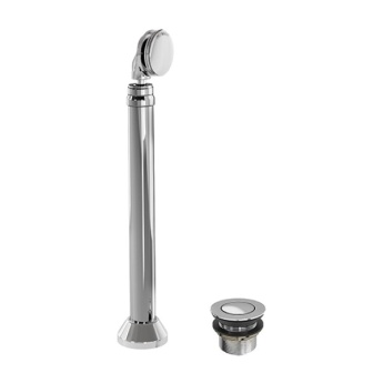 Britton Bath Waste for Natural Stone Baths Chrome | Product Image