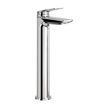 Britton Greenwich Chrome Tall Mono Basin Mixer Tap | Product Image