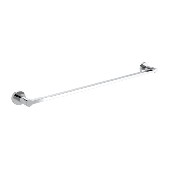 Britton Hoxton 2.0 Chrome Single Towel Rail 600mm | Product Image