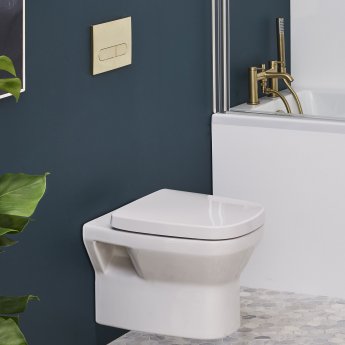 Britton My Home Wall Hung Toilet 500mm Projection - Soft Close Seat