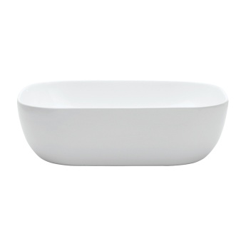 Britton Real Gloss White Countertop Basin 490mm x 400mm | Product Image