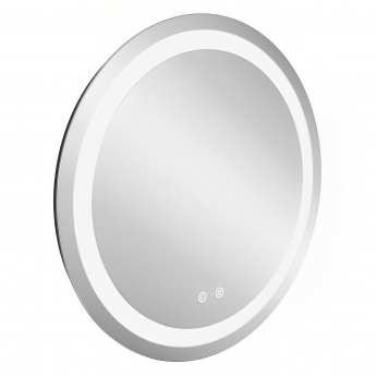 Britton Shoreditch Circular LED Bathroom Mirror 600mm Diameter