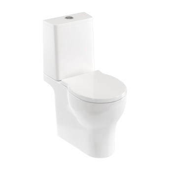 Britton Trim Close Coupled Toilet (inc Soft Close Seat) | Product Image
