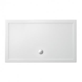 Britton Zamori Rectangular Shower Tray 1500mm x 900mm - White