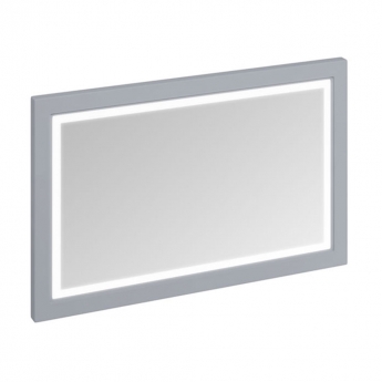Burlington 120 Fitted Framed LED Bathroom Mirror 750mm High x 1200mm Wide - Classic Grey