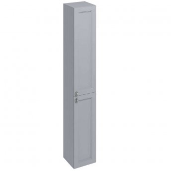 Burlington 30 Fitted 2-Door Tall Base Unit 300mm Wide - Classic Grey