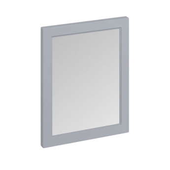 Burlington 60 Fitted Framed Bathroom Mirror 750mm High x 600mm Wide - Classic Grey