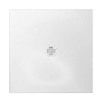Burlington Bowood White 25mm Ultra-Slim Square Shower Tray | Product Image