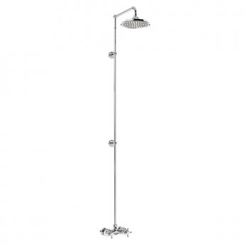 Burlington Eden Extended Dual Exposed Shower with 9\ Fixed Head