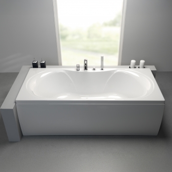 Carron Arc Double Ended Rectangular Bath 1800mm x 800mm - 5mm Acrylic