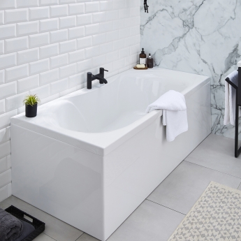 Carron Arc Double Ended Rectangular Bath 1800mm x 800mm - 5mm Acrylic