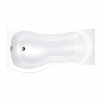 Carron Arc P-Shaped Curved Shower Bath 1700mm x 700mm/850mm