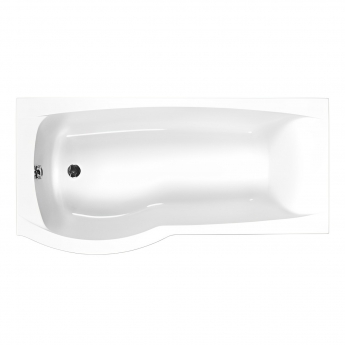 Carron Delta P-Shaped Curved Shower Bath