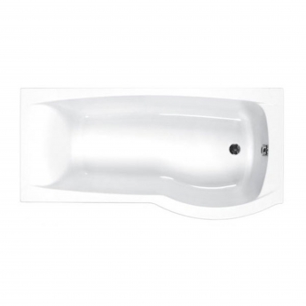 Carron Delta P-Shaped Curved Shower Bath