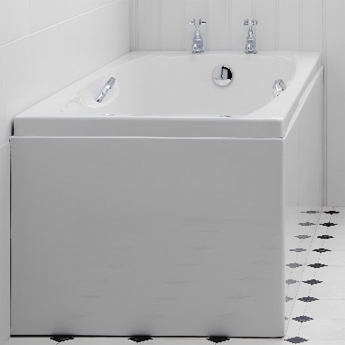 Carron Imperial Single Ended Rectangular Bath with Twin Grips 1800mm x 750mm - 5mm Acrylic