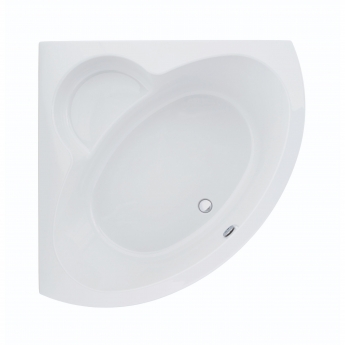 Carron Monarch Double Ended Corner Bath 1300mm x 1300mm - 5mm Acrylic