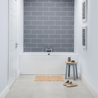 Carron Profile Double Ended Rectangular Bath 1700mm x 750mm - 5mm Acrylic