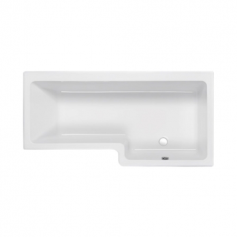 Carron Quantum L-Shaped Square Shower Bath