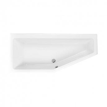 Carron Quantum Spacesaver Offset Bath 1700mm x 750mm Right Handed - 5mm Acrylic