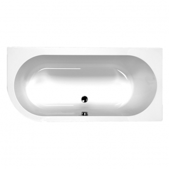 Carron Status Offset Corner Bath 1600mm x 725mm Left Handed - Carronite