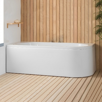 Carron Status Double Ended Bath 1700mm x 725mm Right Handed - Carronite