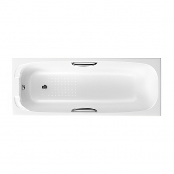 Carron Swallow Rectangular Bath with Twin Grips 1800mm x 700mm - 5mm Acrylic