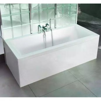 Cleargreen Enviro Rectangular Double Ended Bath 1800mm x 800mm - White