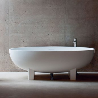 Clearwater Lacrima Freestanding Bath 1690mm x 800mm - Natural Stone