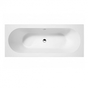 Cleargreen Verde Rectangular Double Ended Bath 1700mm x 750mm - White