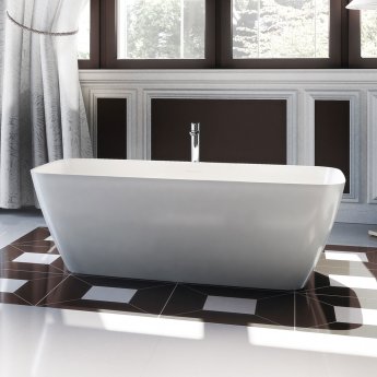 Clearwater Vicenza Freestanding Bath 1790mm x 750mm - Natural Stone