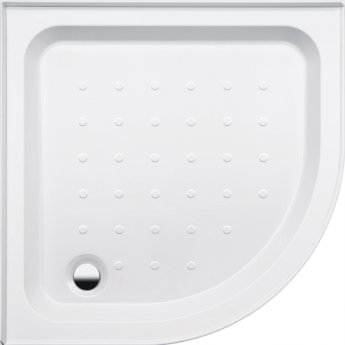 Coram Coratech Quadrant Riser Shower Tray with Waste 824mm x 824mm Upstand