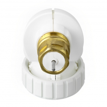 Danfoss Eco Bluetooth Smart Thermostat Radiator Valve and Lock Shield - White