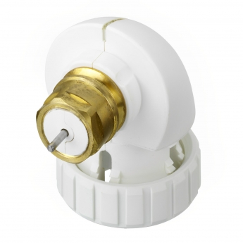 Danfoss Eco Bluetooth Smart Thermostat Radiator Valve and Lock Shield - White